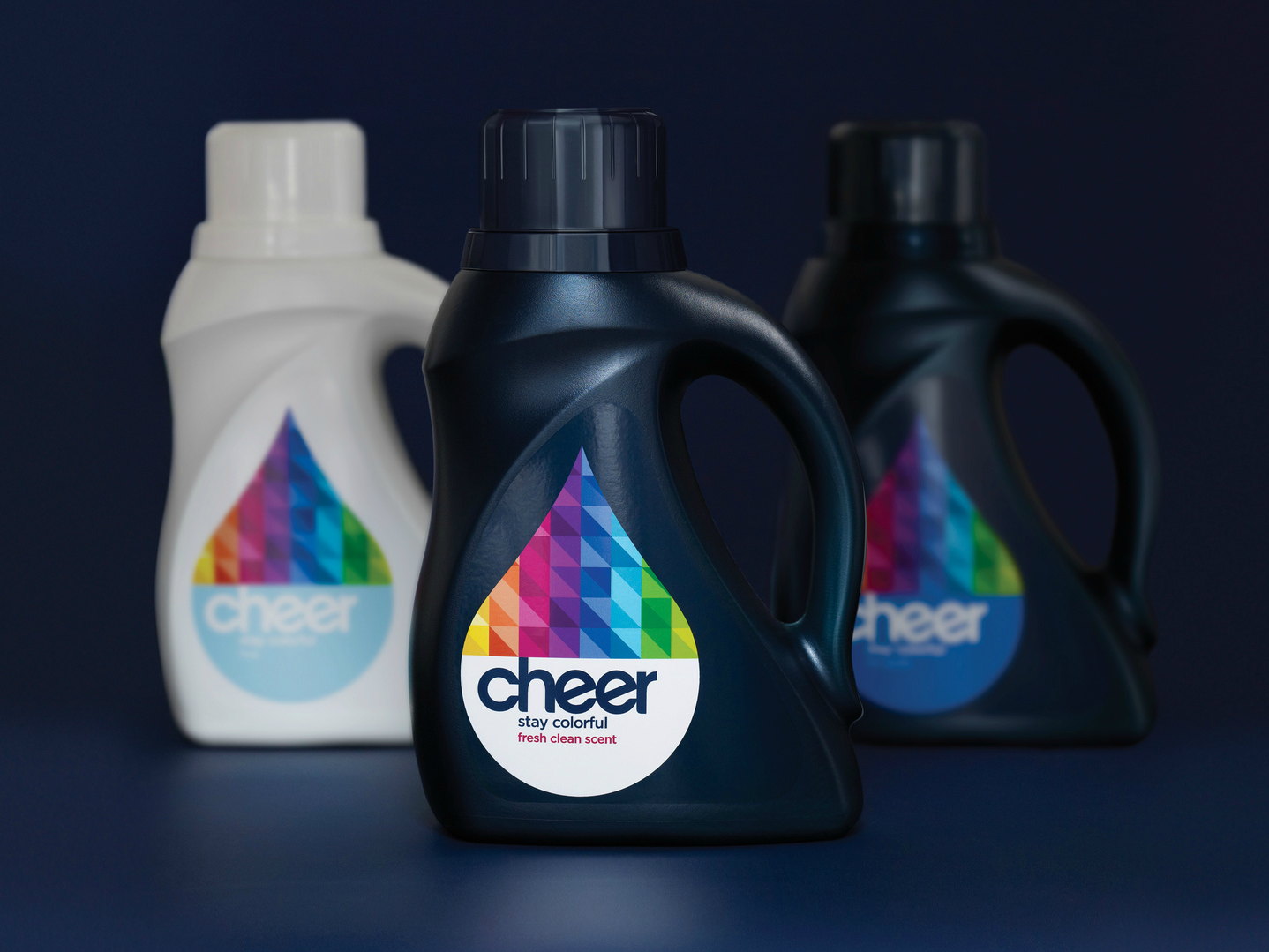 Cheer Rebrand 2012: Detergent Brand Packaging