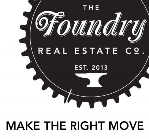 Foundry Real Estate Co. Badge Logo and Tagline