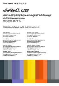 Foundry Real Estate Co. Fonts and Colours
