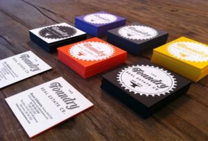 Foundry Real Estate Co. Business Cards