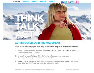 Inspire Alberta How Web Page