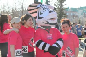 RunWild Marathon Mascot Zander
