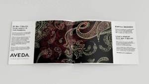 Sin 7 Salon Brochure Spread