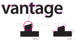 Vantage Endoscopy Font Customization